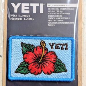 Yeti Hawaii Tiki Hibiscus Patch Blue-2026 Hawaii Exclusive